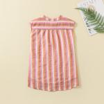 Kids Blouses And Shirts Children's Stripe Top 2023 Summer Casual White Shirts