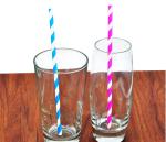 Christmas cake pop paper straws