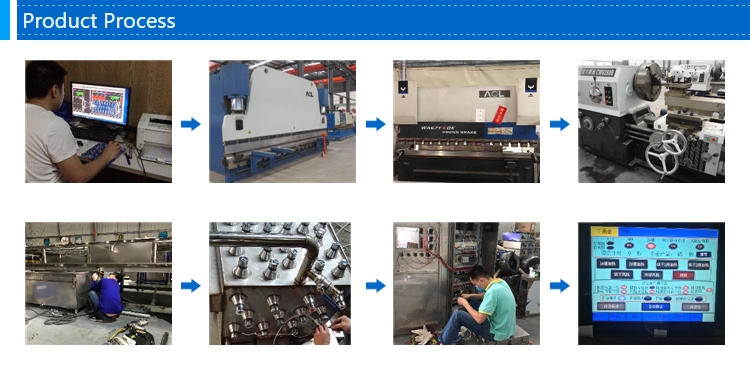 Multi Stage 28KHZ Automatic Ultrasonic Cleaner System For Hardware Parts