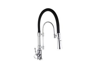 Quality Brass Kitchen Home Depot Faucets Contemporary Water Mixer 0.6 - 1.0Mpa Water Pressure wholesale
