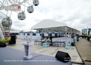 Quality Plain White Sidewalls CFM Permanent Movable Party Tents wholesale