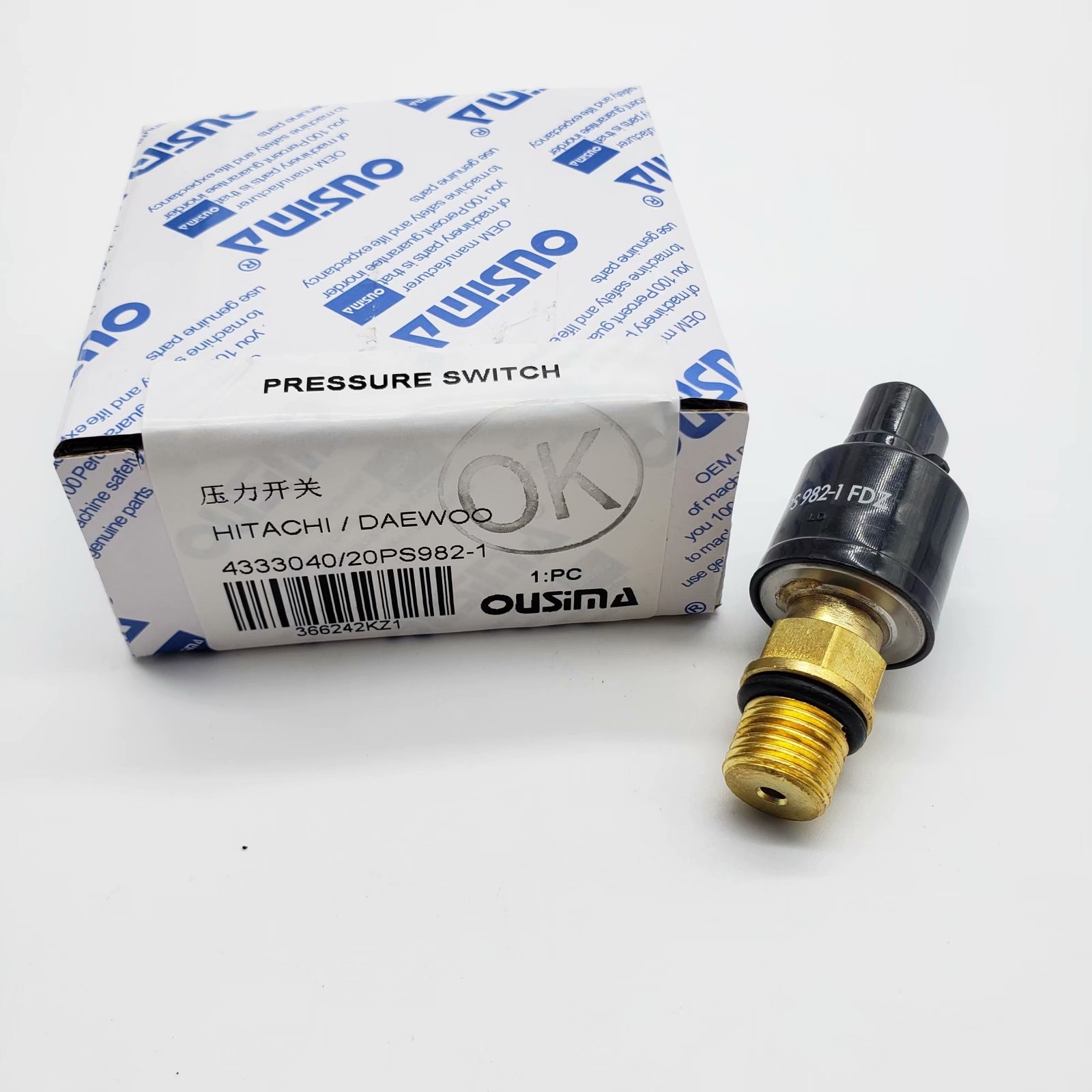OUSIMA Automatic Electronic 4333040 20PS982-1 Pressure Switch DOOSAN HITACHI Excavator Spare Parts