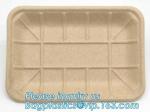 Meal Prep Eco Friendly Dinnerware Corn Starch Round Food Tray Lid Biodegradable