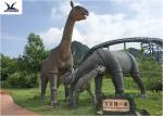 Snow Proof Life Size Fiberglass Statues Replica Dinosaur For Jurassic Dinosaur