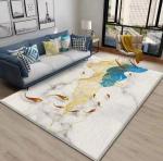Simple Cashmere Living Room Carpet Rectangle Sofa Carpet 60*230cm