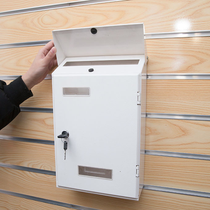 Garden Letterbox Wall Mounted Durable Residential Steel Mailbox