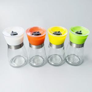 Quality 100ml Clear Plastic Spice Jars wholesale