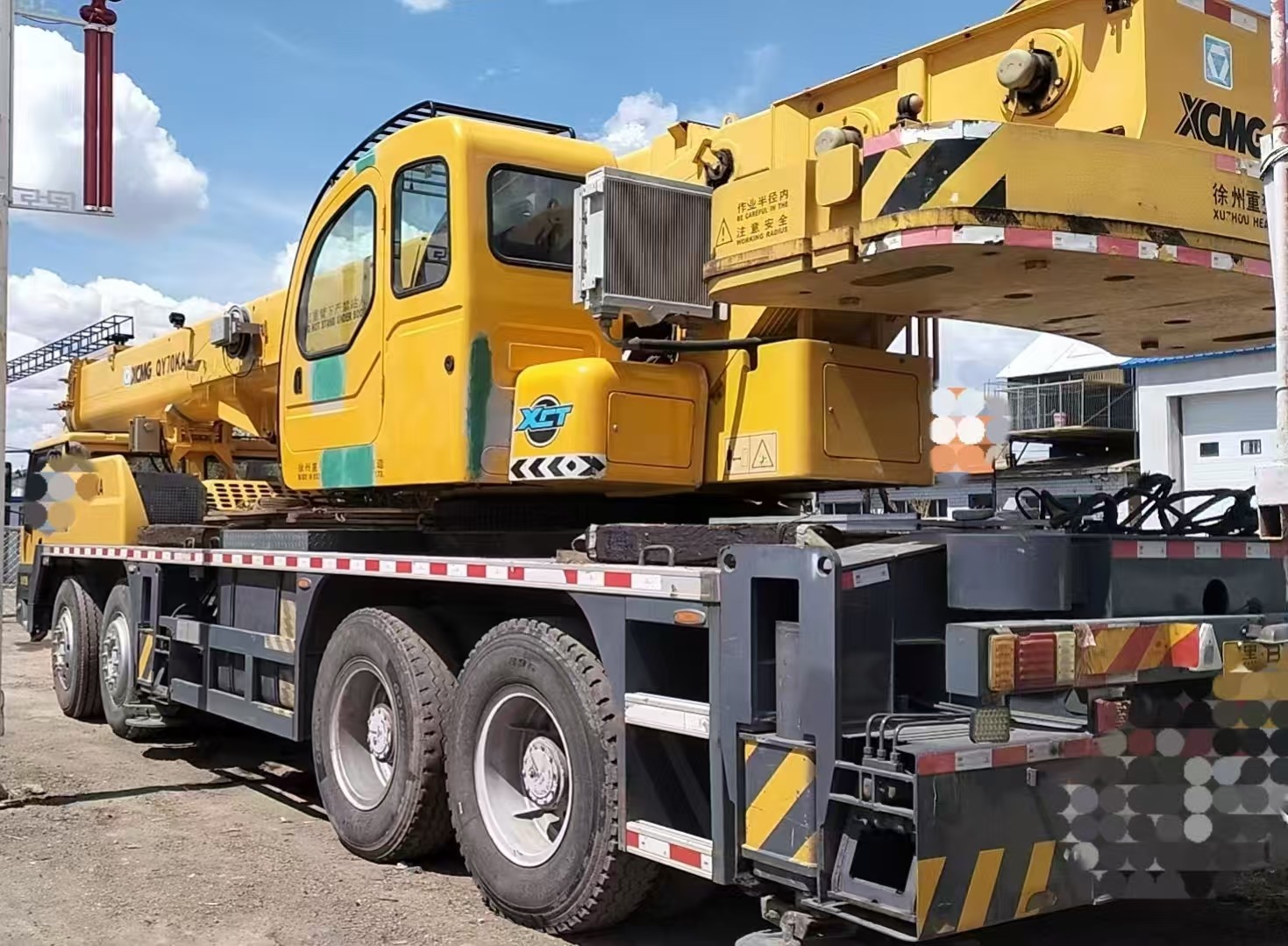 Extremely Efficient QY50KA 50 Ton Mobile Hydraulic Truck Crane Heavy Lifting Equipment