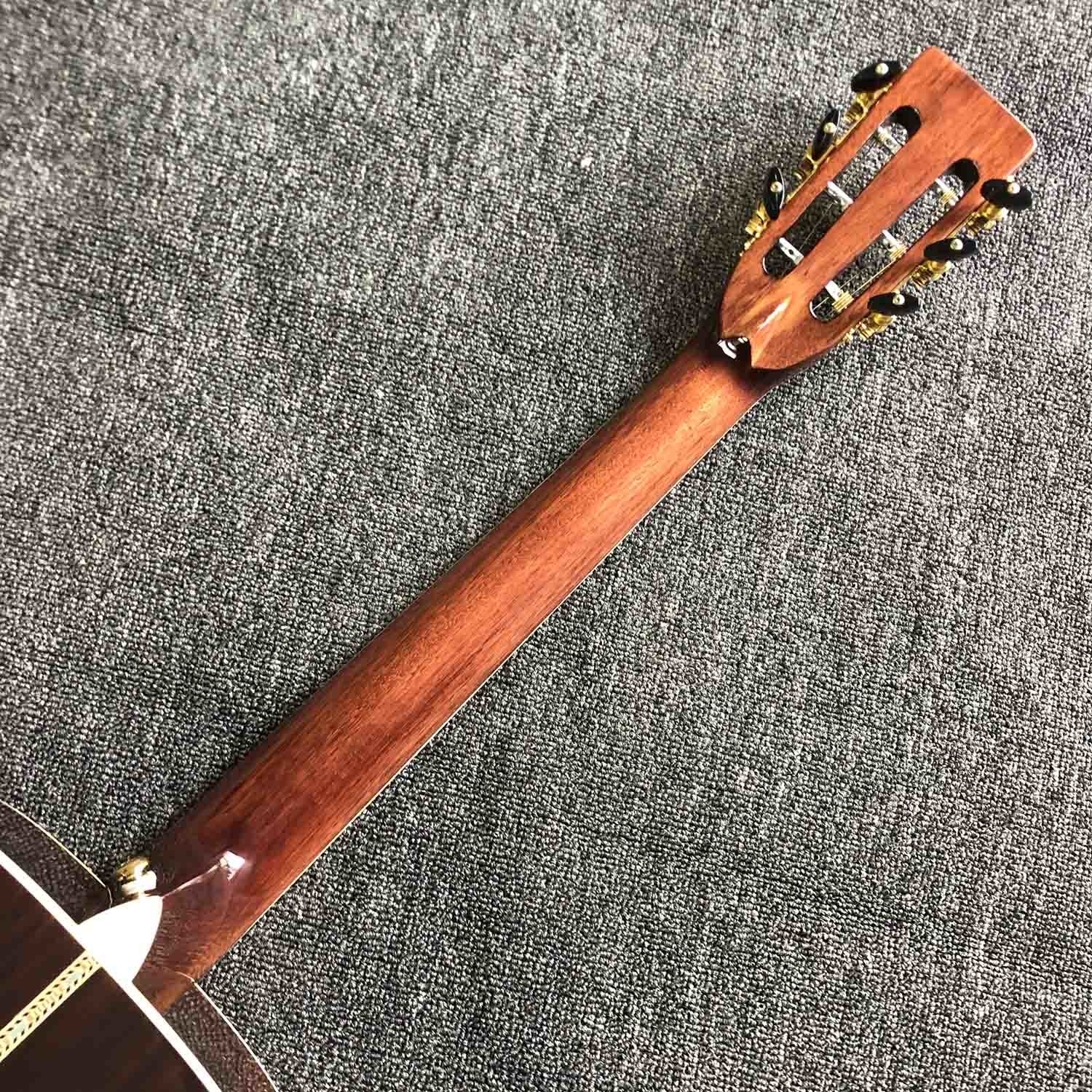 Custom Solid Cedar Top 42c OM Style Acoustic Guitar