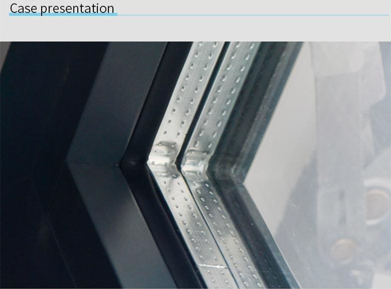Double glazing glass spacer for double pane insulated windows