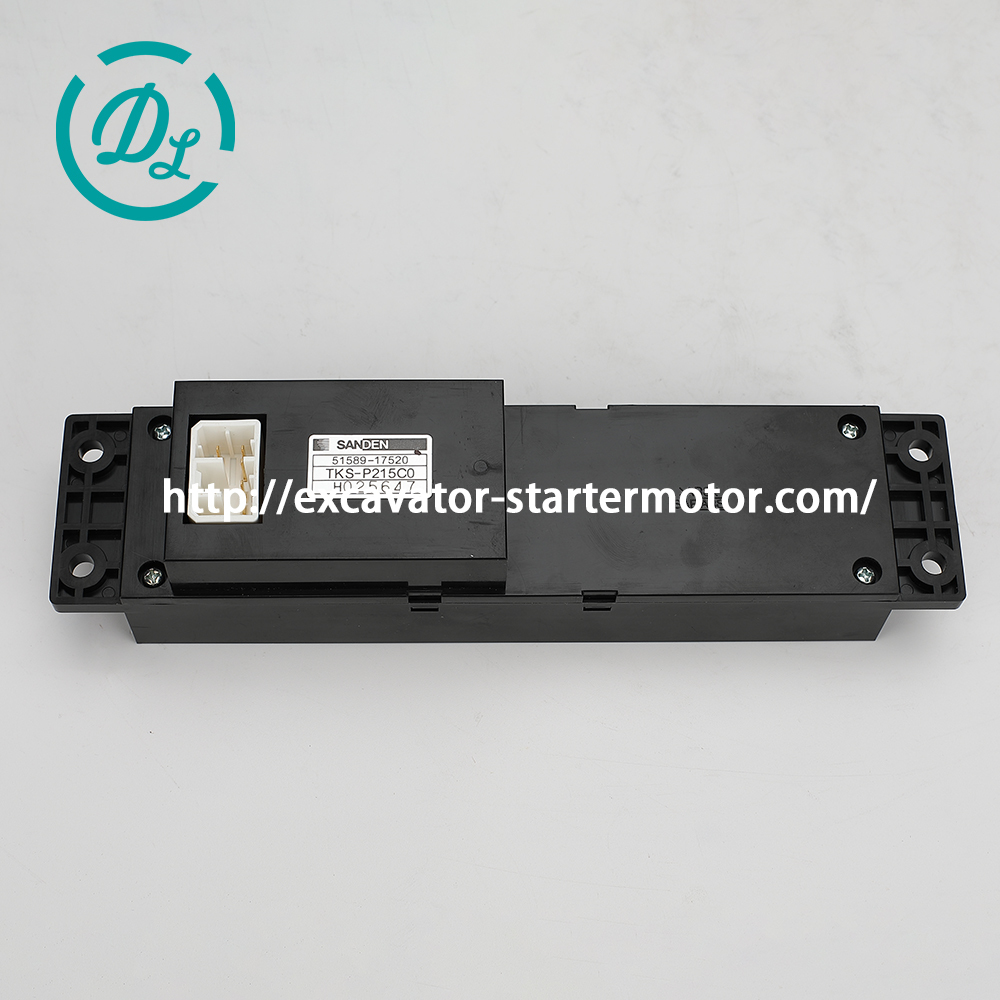 51589-17520 YN20M01299P1 Air Conditioning Control Panel SK200-6