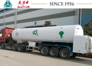 Quality Vacuum Insulation LNG Tank Trailer 26000L Capacity Simple Maintenance wholesale