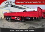 Cement Cargo Carbon Steel Side Wall Semi Trailer