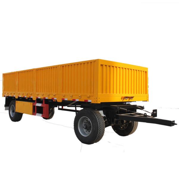 12R22.5 Tire 20tons 30tons Fence Trailer Bulk Cargo Tractor Hydraulic Dump Full