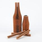 Craft Kraft Honeycomb Wrapping Paper Mesh Set Cosmetic Glass Bottle Packing