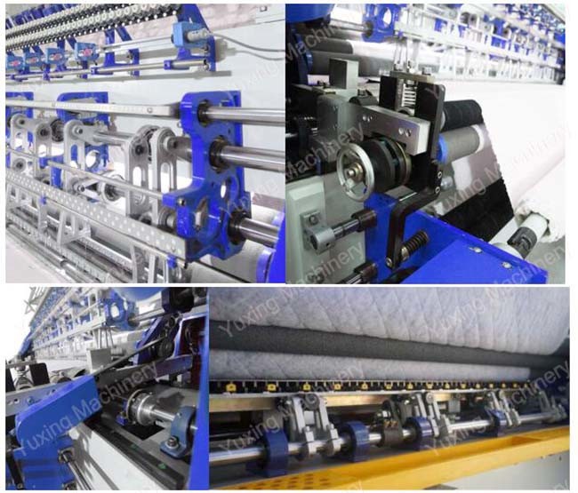 2.45M 1200 RPM Multi Needles Lock Stitch Quilting Machine For Blanket