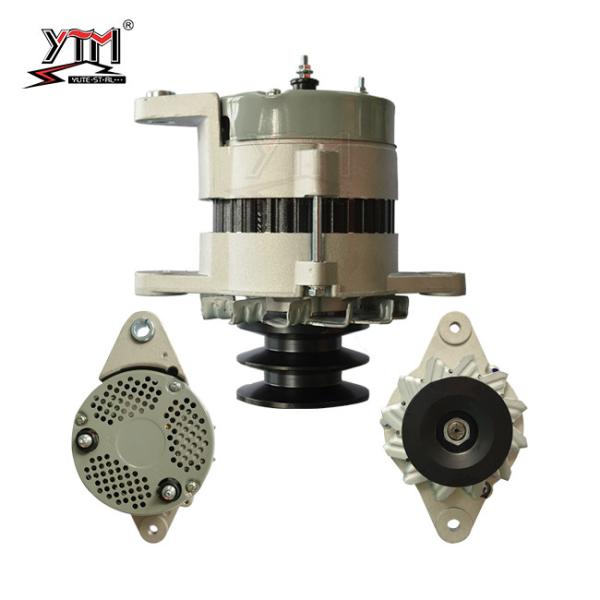 24V 40A Double Pulley Alternator Electric Motor 6008253160 6D125 In Komatsu