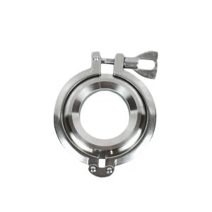Quality ISO 9001 Certified Sanitary 304 316L Stainless Steel Clamp Connection End Sight Glass wholesale