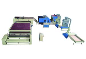 Quality PET Fiber Comforter Sintepon Wadding Production Line wholesale