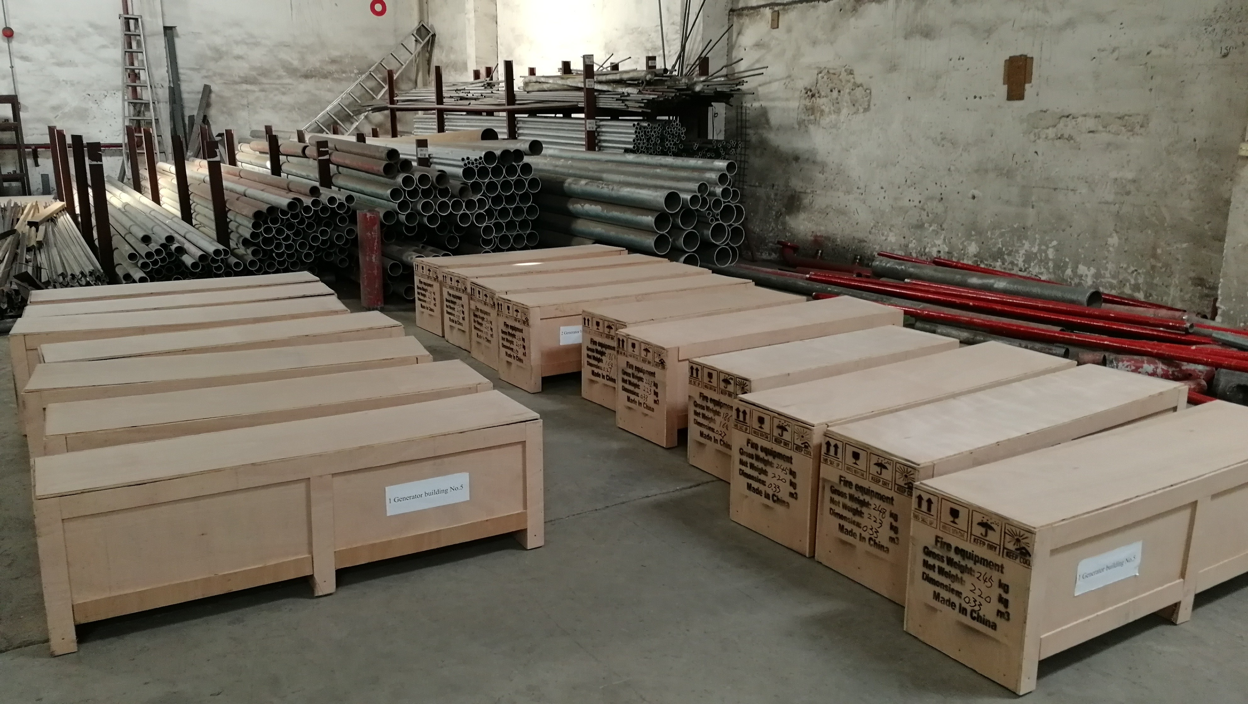IG100 100% Pressurized Nitrogen Inert Gas Fire Suppression System Fire Suppression Pipe Network Type