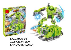 China 151Pcs Smooth Building Blocks Educational Toys Transformers Car Robot Toys on sale