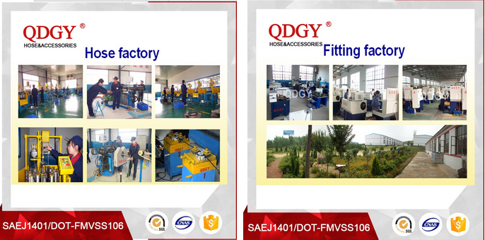 dot fmvss106 approved brake hydraulic hose catalog