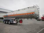 Oil Liquid Storage Tanker Semi Trailer 30-50CBM 40 - 50tons Carbon Steel
