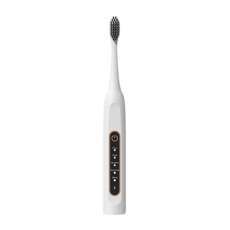 USB Rechargeable Automatic Teeth Cleaner Whitening Toothbrush IPX7