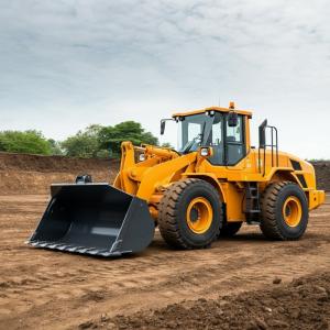 Quality 2024 Front Wheel Loader ZL50GN With 3m3 Rock Bucket To Africa wholesale