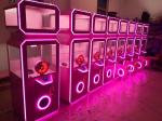 Coin Operated Pink Gift Vending Machine Arcade Game Capsule Toy Lottery