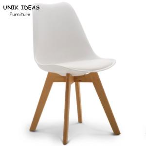 Quality Italian Modern Nordic Dining Chair 4.3KG Low Back Plastic Molded Side wholesale