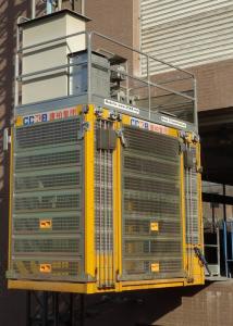 Quality 3 Door 3 Ton Construction Man Material Hoist SC300/300 Frequency Control wholesale