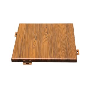 Quality Imitation Wood Grain Aluminum Veneer For Building Decoration wholesale