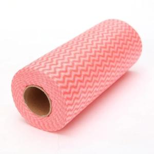 Quality Biodegradable Non Woven Jumbo Roll , 40GSM Disposable Dish Washing Cloths wholesale