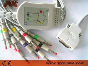 Quality Direct Connect EKG Cable 9293-021-50 Mortara Ecg Cable For ELI 100, ELI 200, ELI 50 wholesale