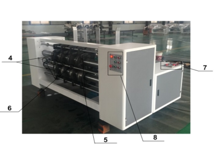 Mini Type Automatic Slotting Machine 80 Pieces / Min . Size 1800 * 600mm