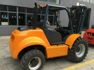 Quality Compact Structure Rough Terrain Forklift 4 Wheel Drive Forklift High Performance wholesale