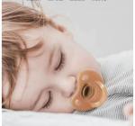 100% Soft Silicone One Piece Pacifier for Babies 6-16 Months Orthodontic Nipple