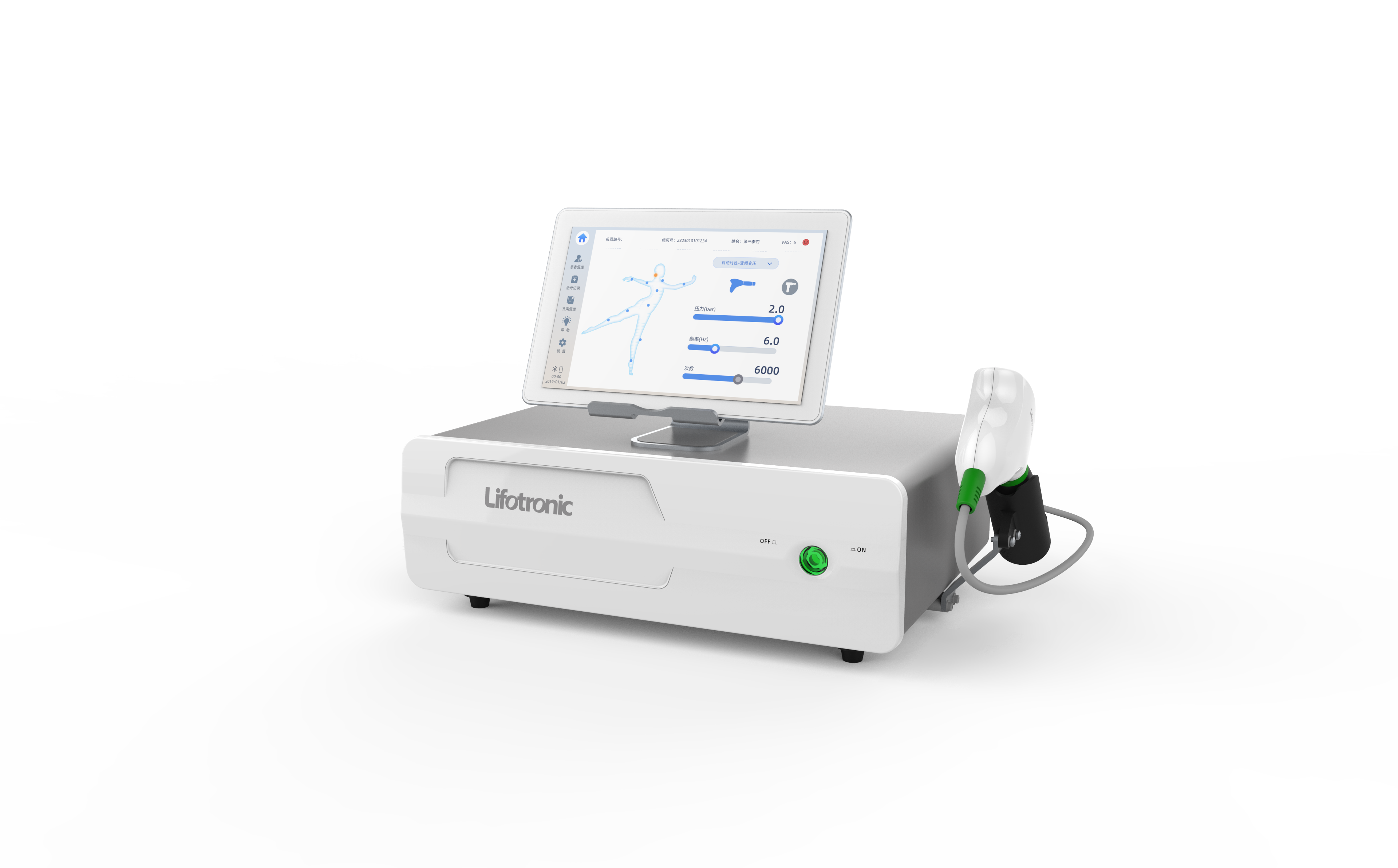 Lifotronic Physical Therapy Device Shockwave Therapy Extracorporeal Shockwave ESWT Zimmer