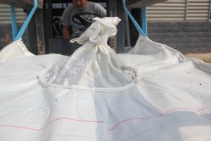 Quality white 39x39&quot; 4400lbs Conductive Big Bag For Flammable Material wholesale