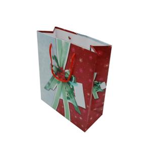 Quality CMYK Colored Paper Gift Bags With Handles Lamination Finishing wholesale