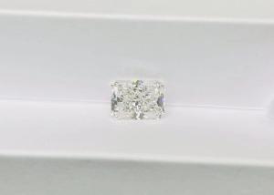 Quality Colorless 10 Mohs CVD Lab Grown Diamond Radiant Cut Fancy Design wholesale