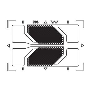 Quality Shear Torsion V Rossetes Foil Strain Gauge HA-B series wholesale