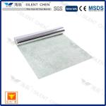 Silver Film Rubber Floor Acoustic Sound Underlayment 1m*10m