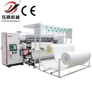Quality 8kw Mattress Making Machine , 2450mm Multi Needle Quilting Machine wholesale