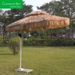 Teakwood Frame Waterproof Hawaiian Beach Umbrella for Hotel Restaurant Banquet
