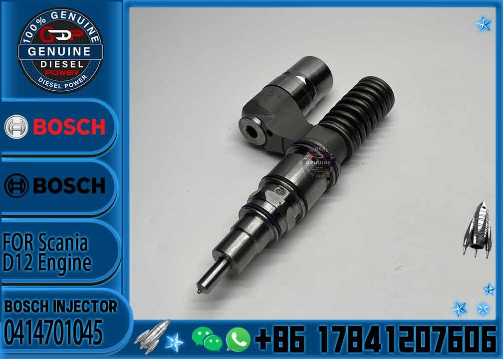 Diesel Unit Fuel Injector 0414701067 0414701045 1805343 For Scania R340 P340 10.6 d