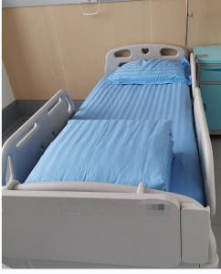 Quality Blue and White Striped Sheets 100% Cotton Hospital Bedding Sets at for in Grade A wholesale