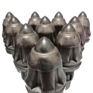 Quality Auger Round Shank Bullet Teeth Bit 25mm Rock Bucket wholesale