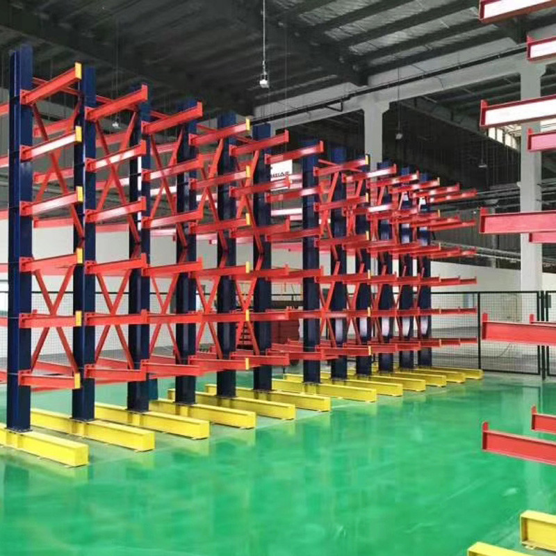 Customized Heavy Duty Cantilever Racks Strong Steel Racking For Hardware Storage